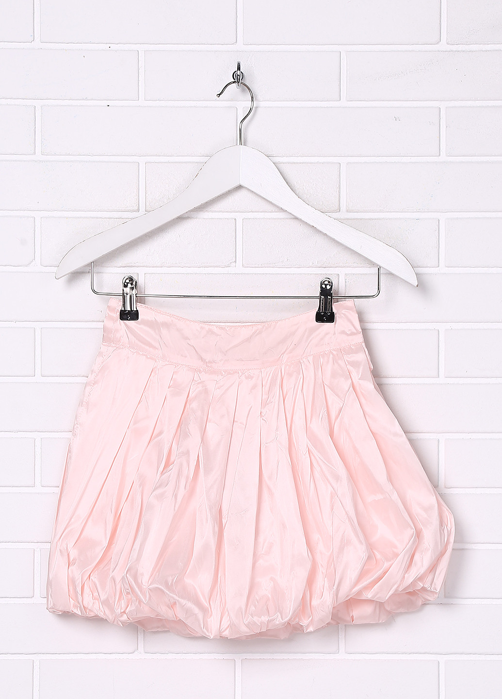 Светло-розовая кэжуал однотонная юбка Pamilla мини