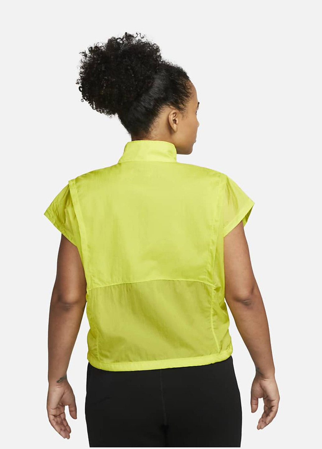 Жовта демісезонна куртка dx0150-308 Nike Repel City Ready Short-Sleeve Jacket