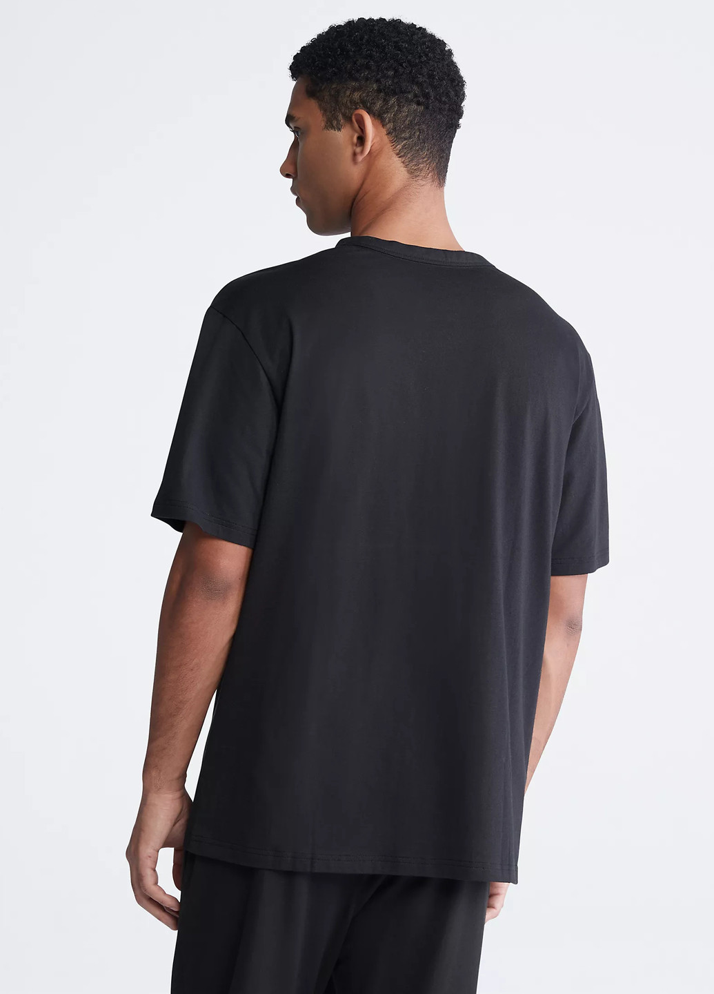 Чорна футболка з коротким рукавом Calvin Klein