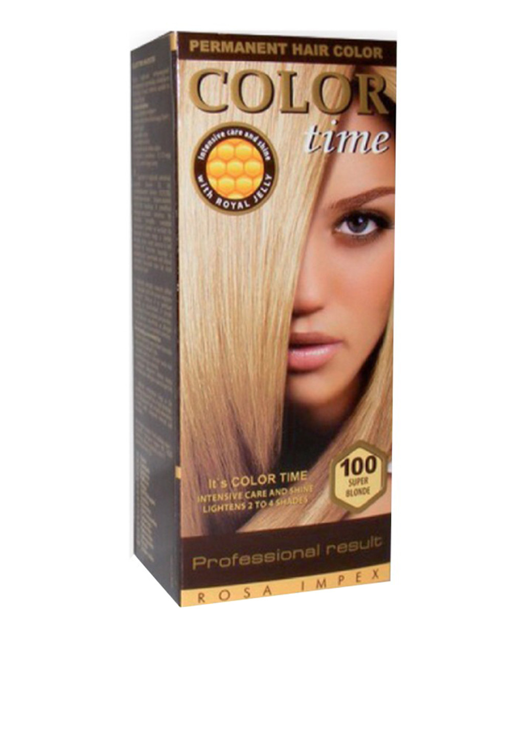 100, фарба для волосся стійка (скандинавський блондин), 100 мл Color Time (75100641)