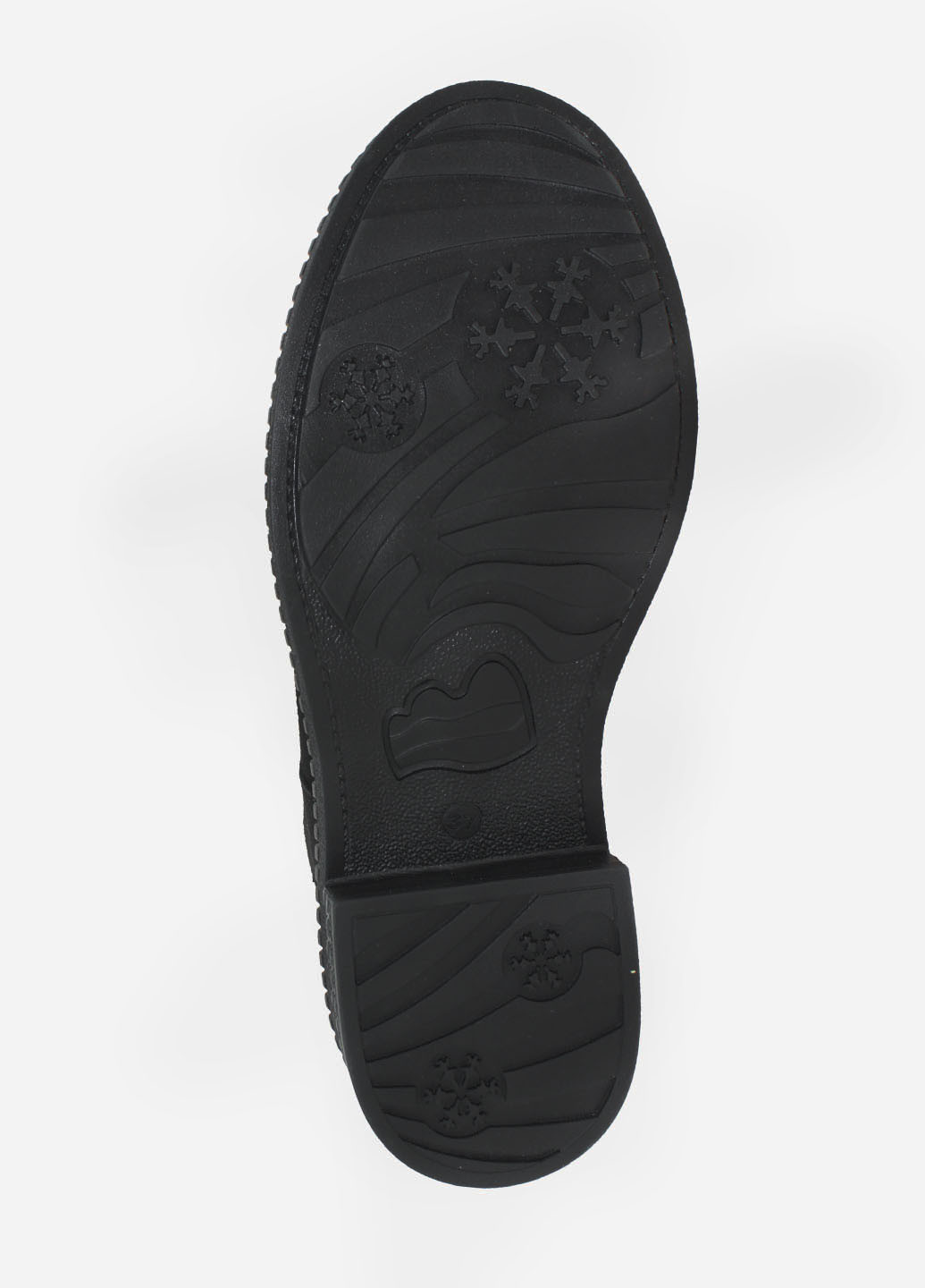 Зимние ботинки rs1105-11 черный Sothby's из натуральной замши