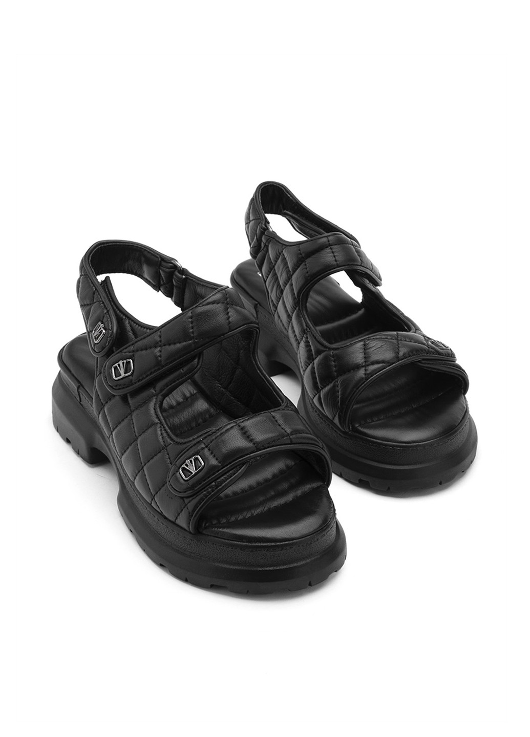 Черные босоножки Ilvi на липучке