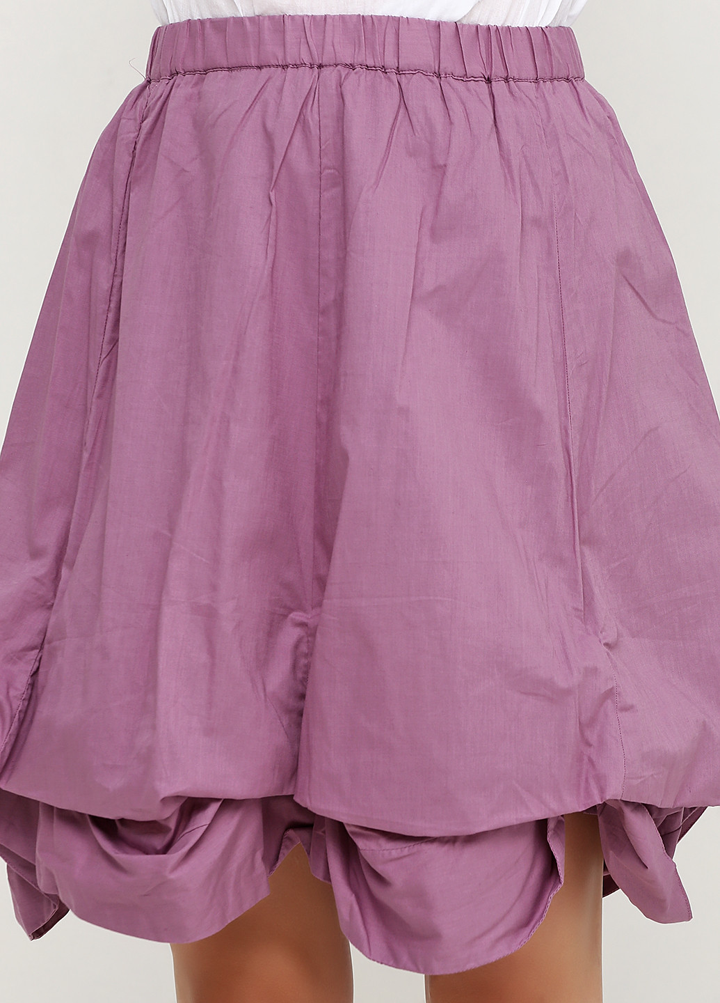 Сиреневая кэжуал меланж юбка B.P.C. мини