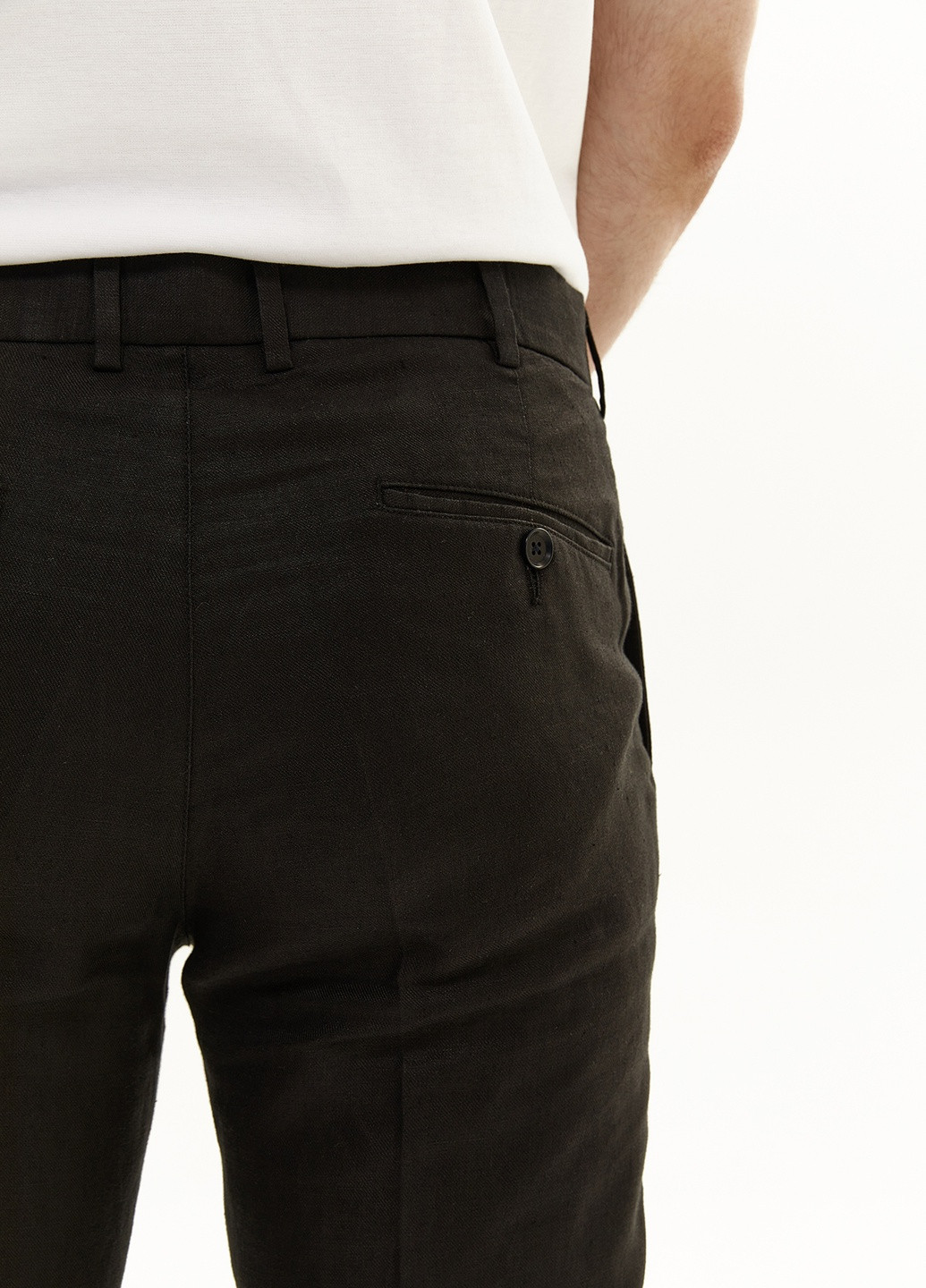 Черные классические демисезонные брюки NAVI
