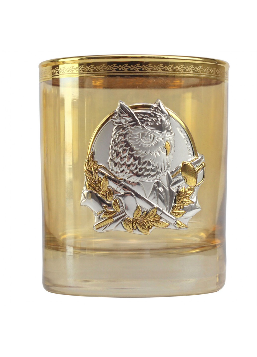 Набор стаканов Лидер Люкс 6 стаканов с золотыми накладками Boss Crystal (252344581)