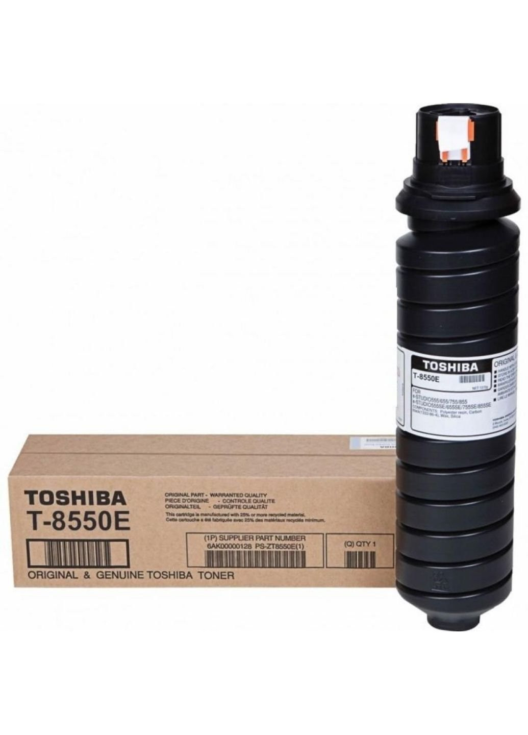 Тонер-картридж (6AK00000128) Toshiba t-8550e black 62.4k для 555/655/755 (247614486)