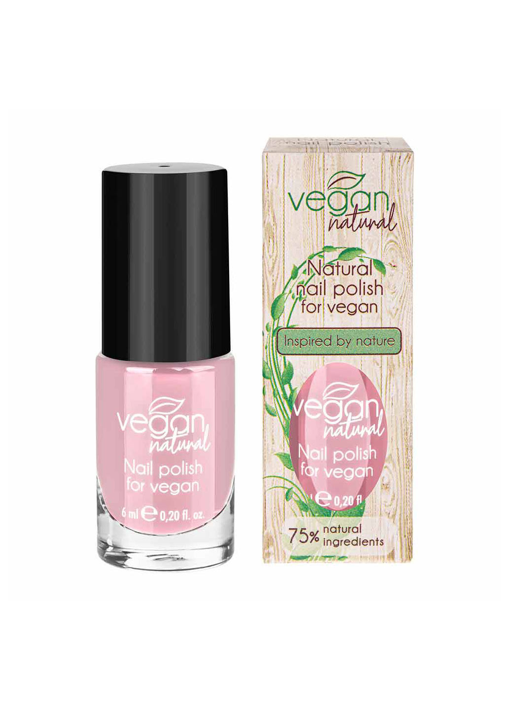 Лак для нігтів №05 блідо-бузковий Vegan Natural (215881469)