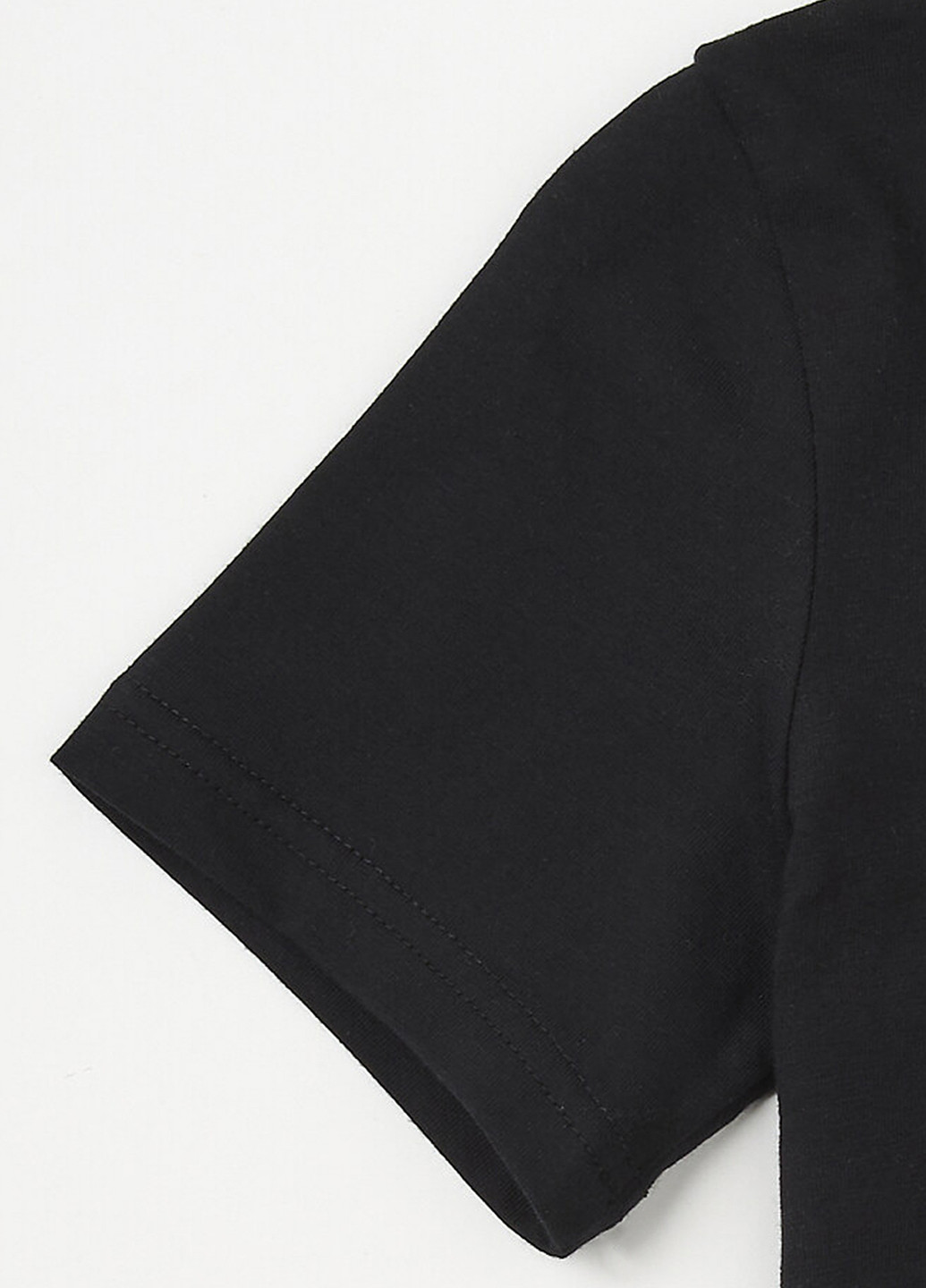 Черная летняя футболка Garnamama