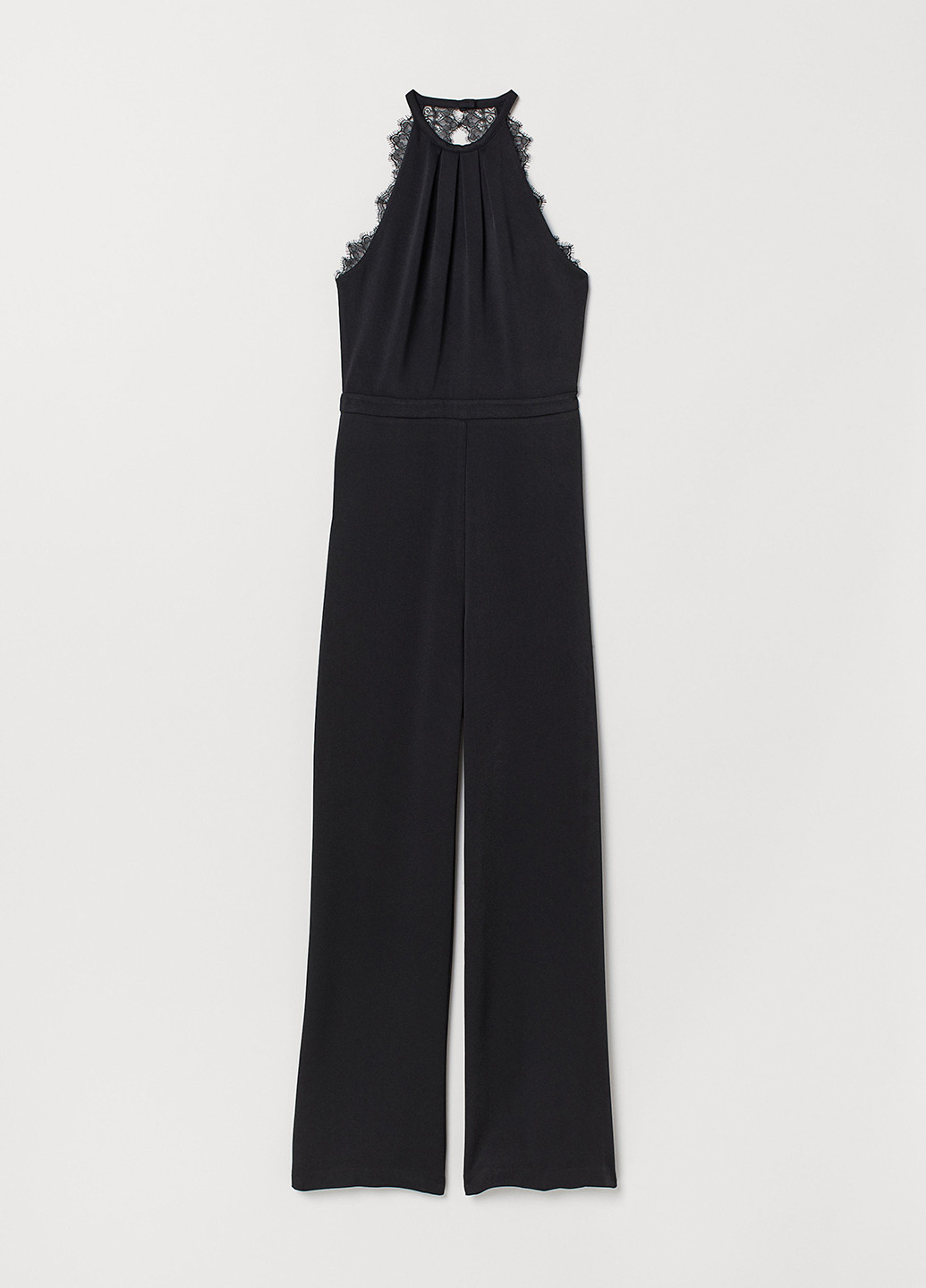 Комбінезон H&M однотонний чорний кежуал