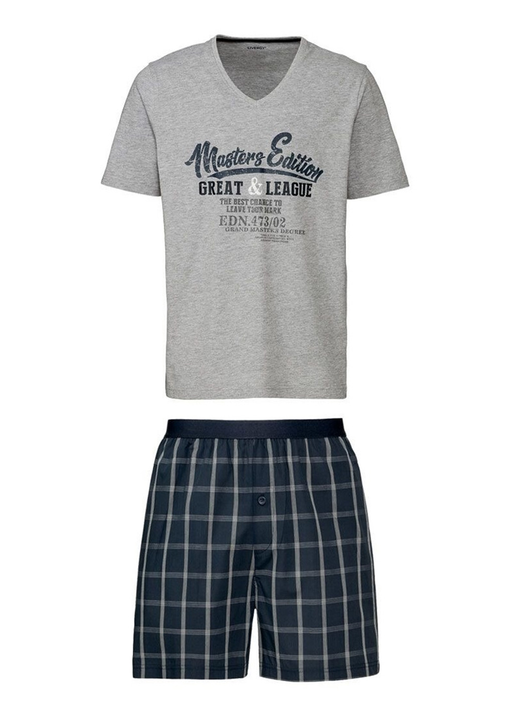 Пижама (футболка, шорты) Livergy (295549911)