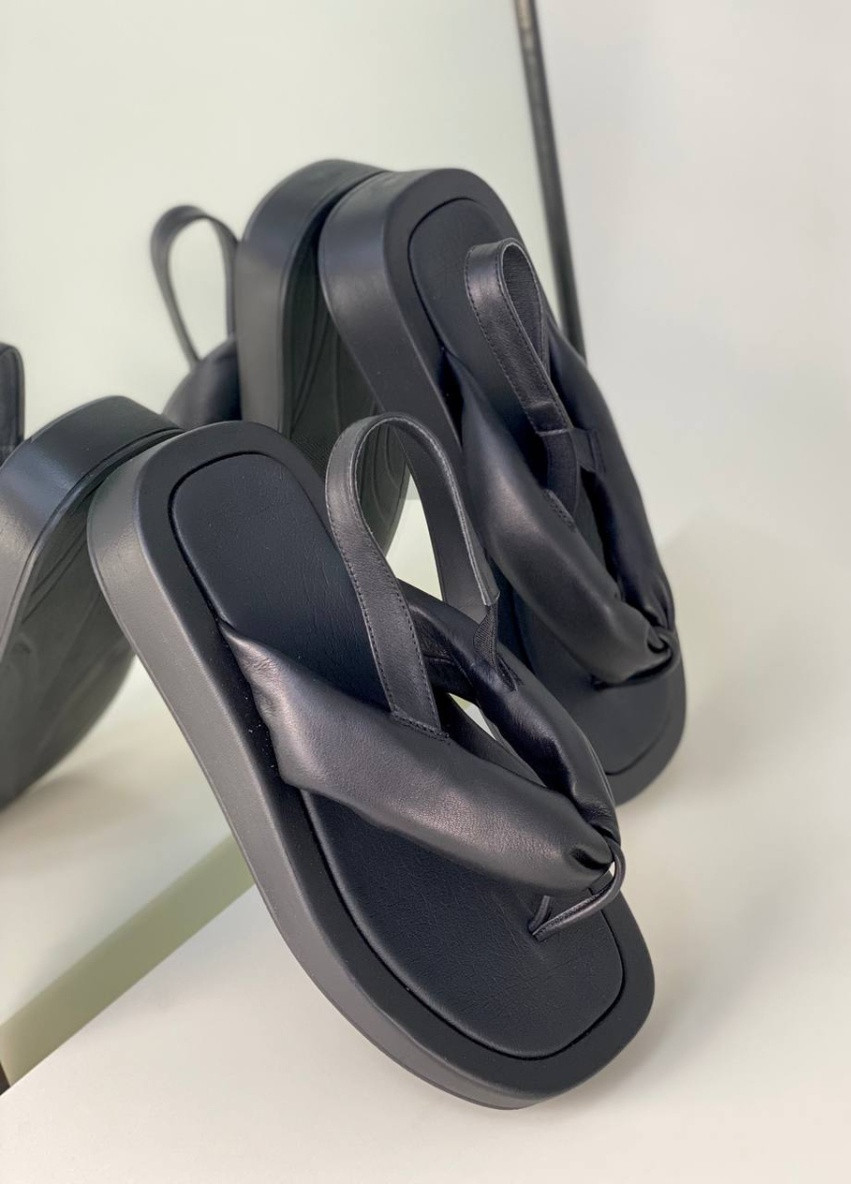 Черные босоножки shoesband Brand без застежки