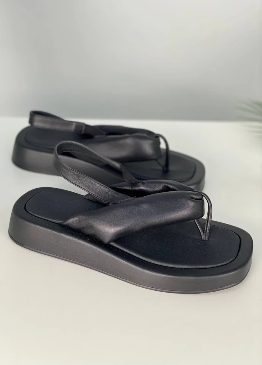 Черные босоножки shoesband Brand без застежки