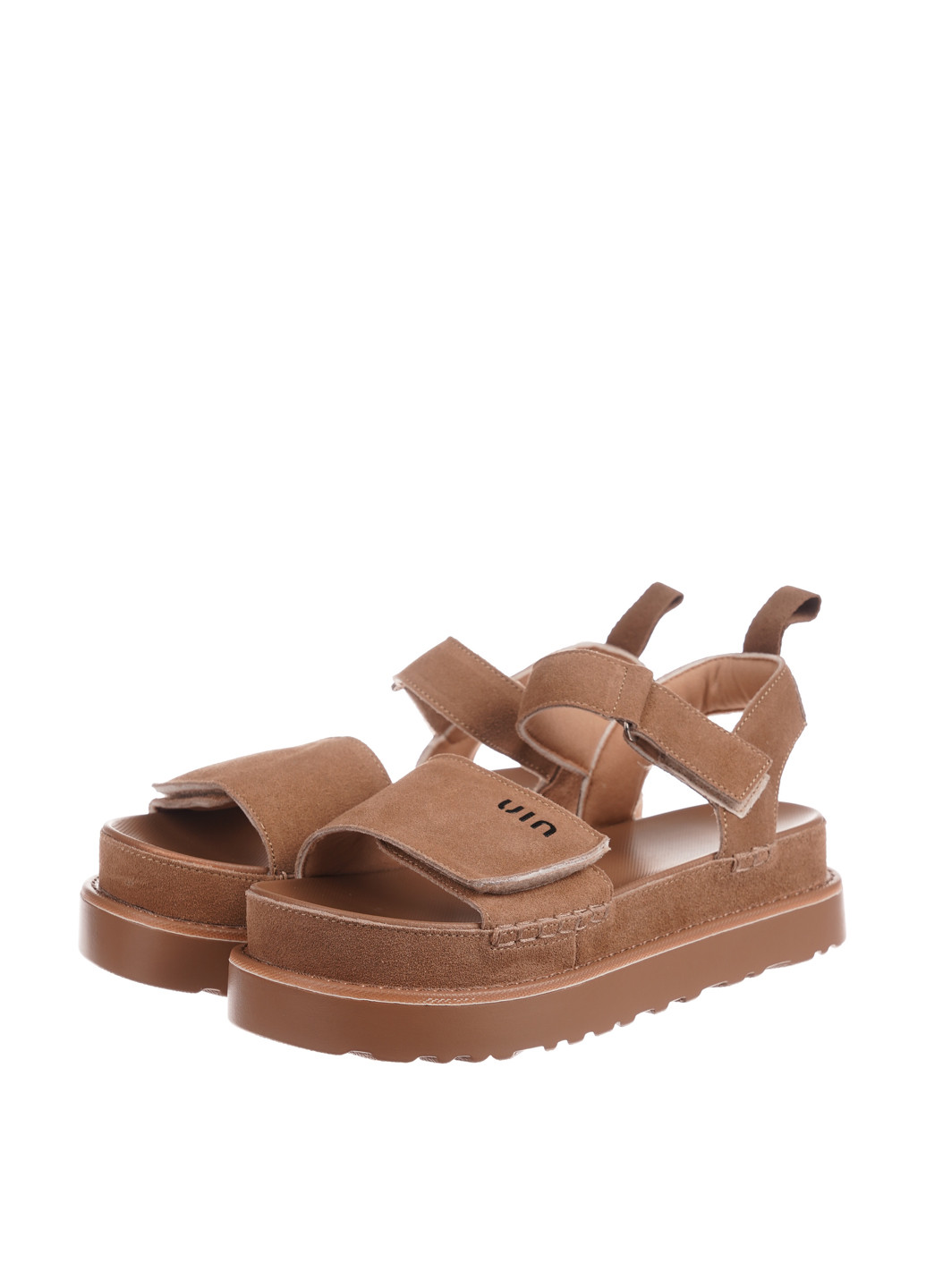 Бежевые босоножки Lola Andy на липучке