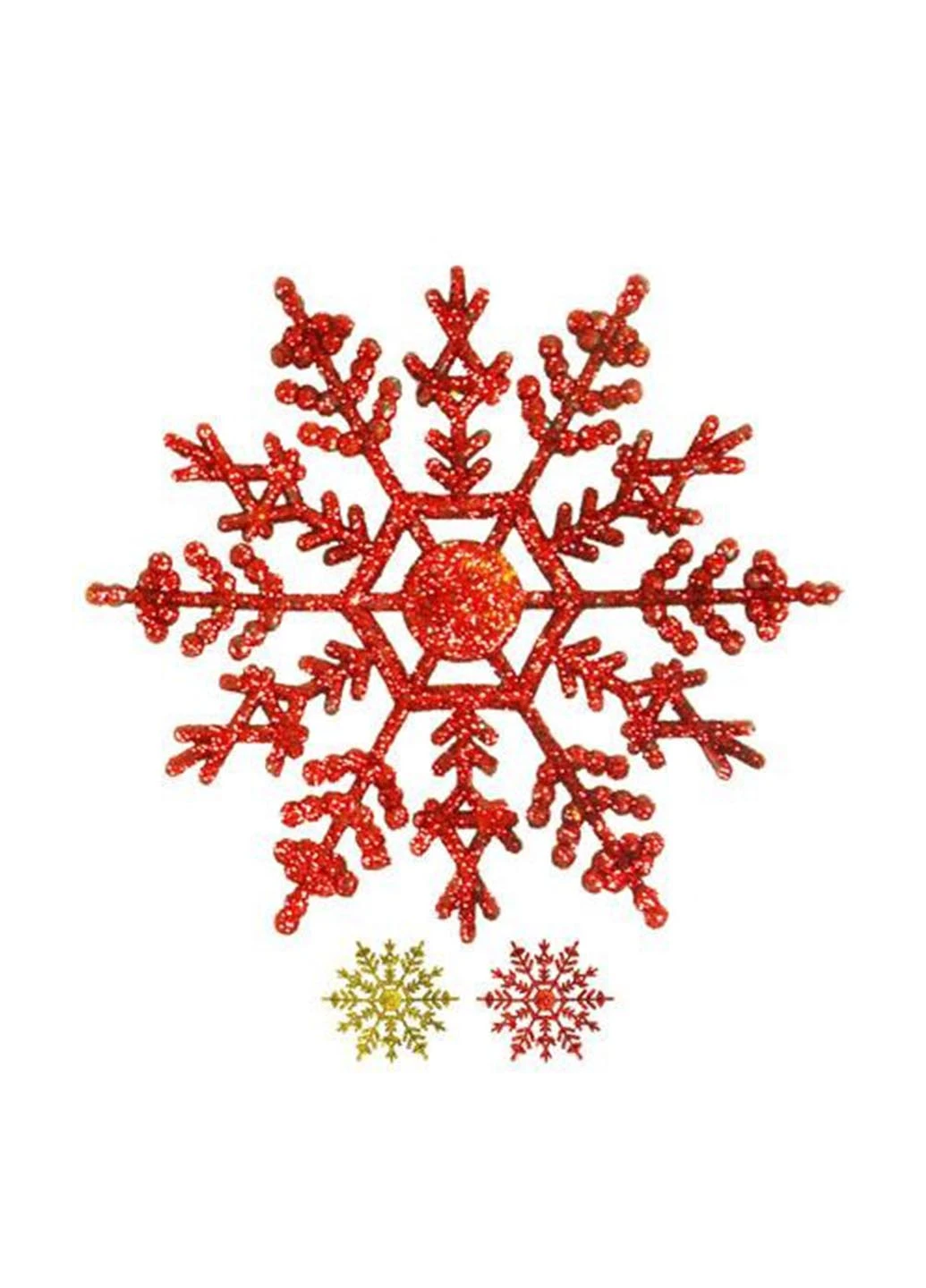 Сніжинка, 7,5 см NewYEAR (64641609)