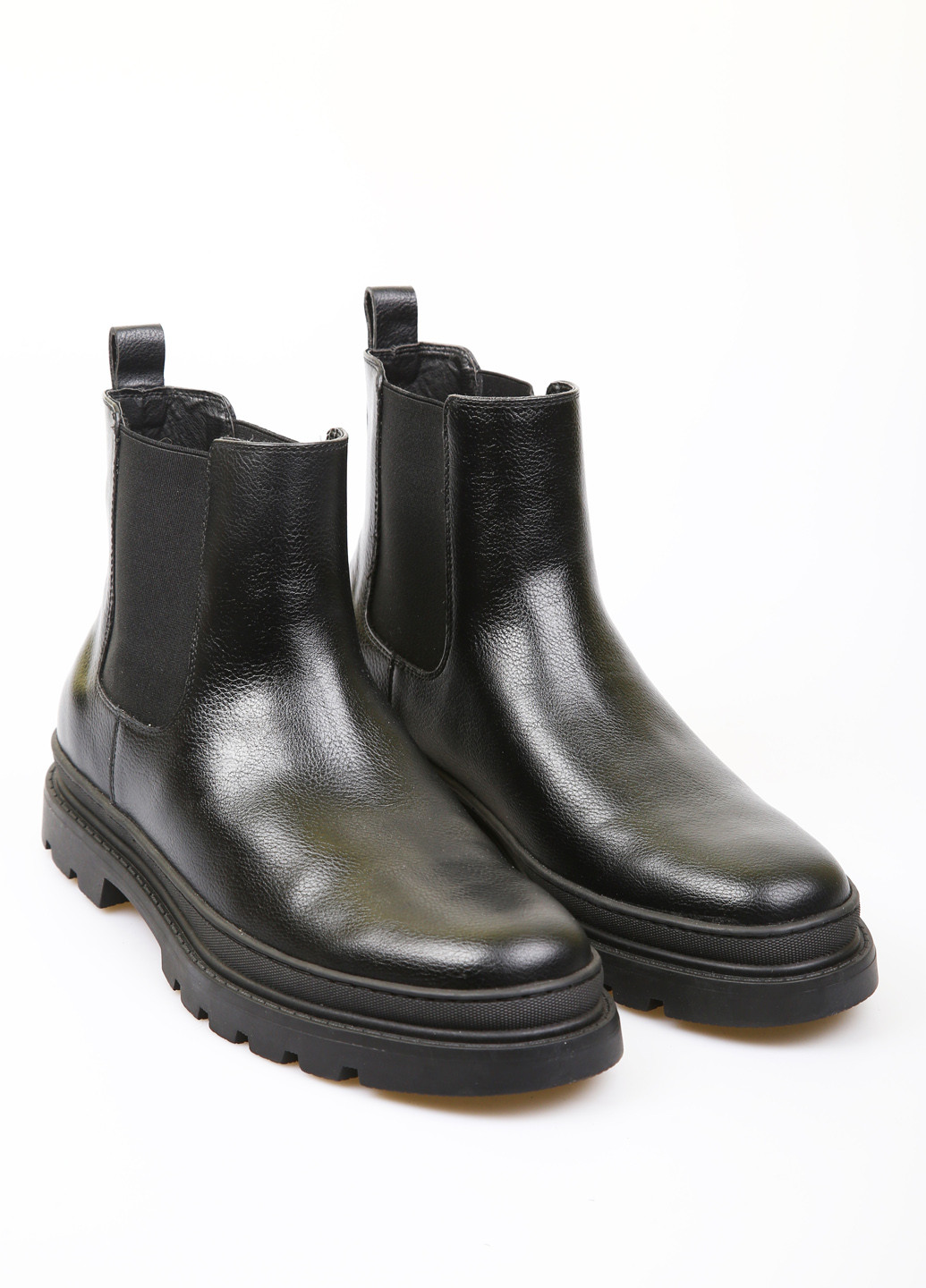 Черные осенние ботинки челси Lasocki