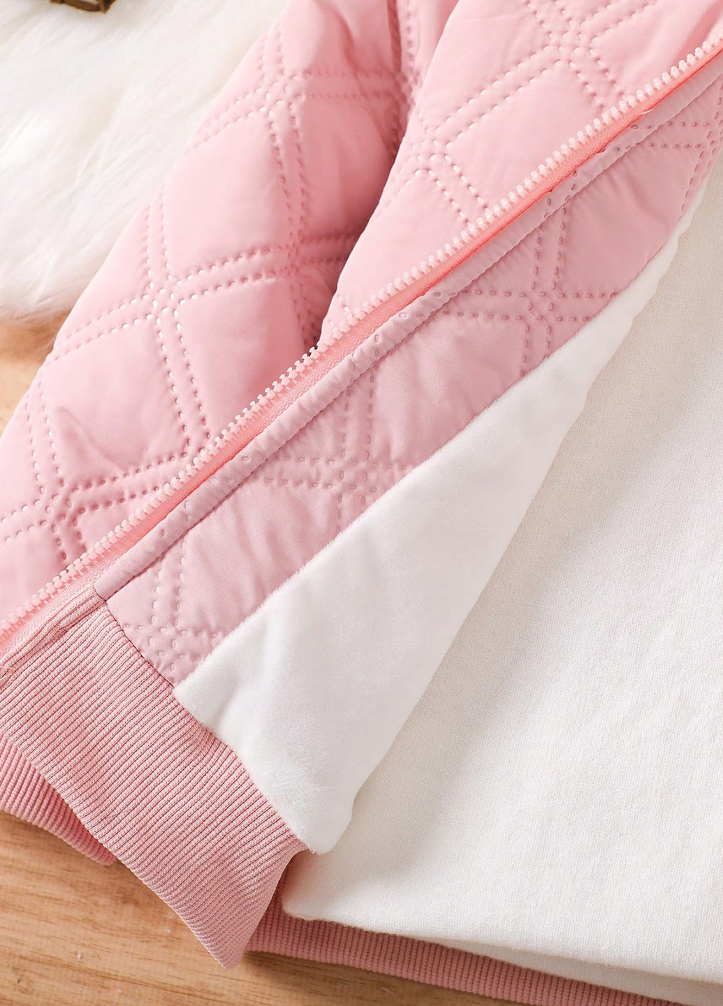 Бомбер SHEIN бейсбольний на блискавці (327879517)