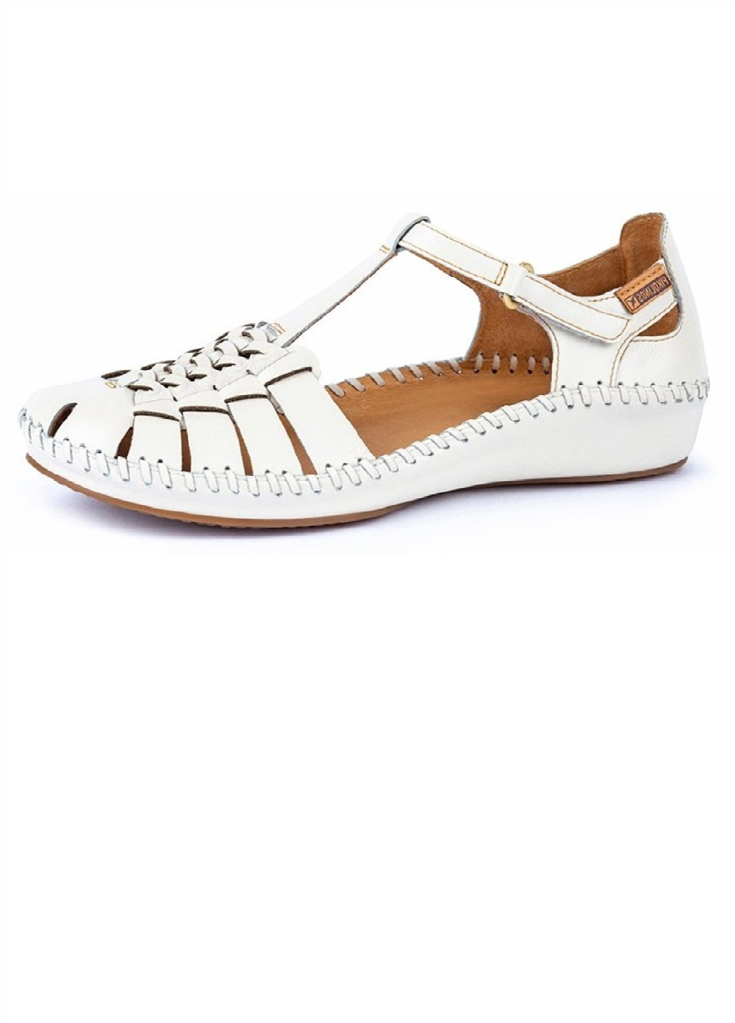 Белые босоніжки Pikolinos на липучке