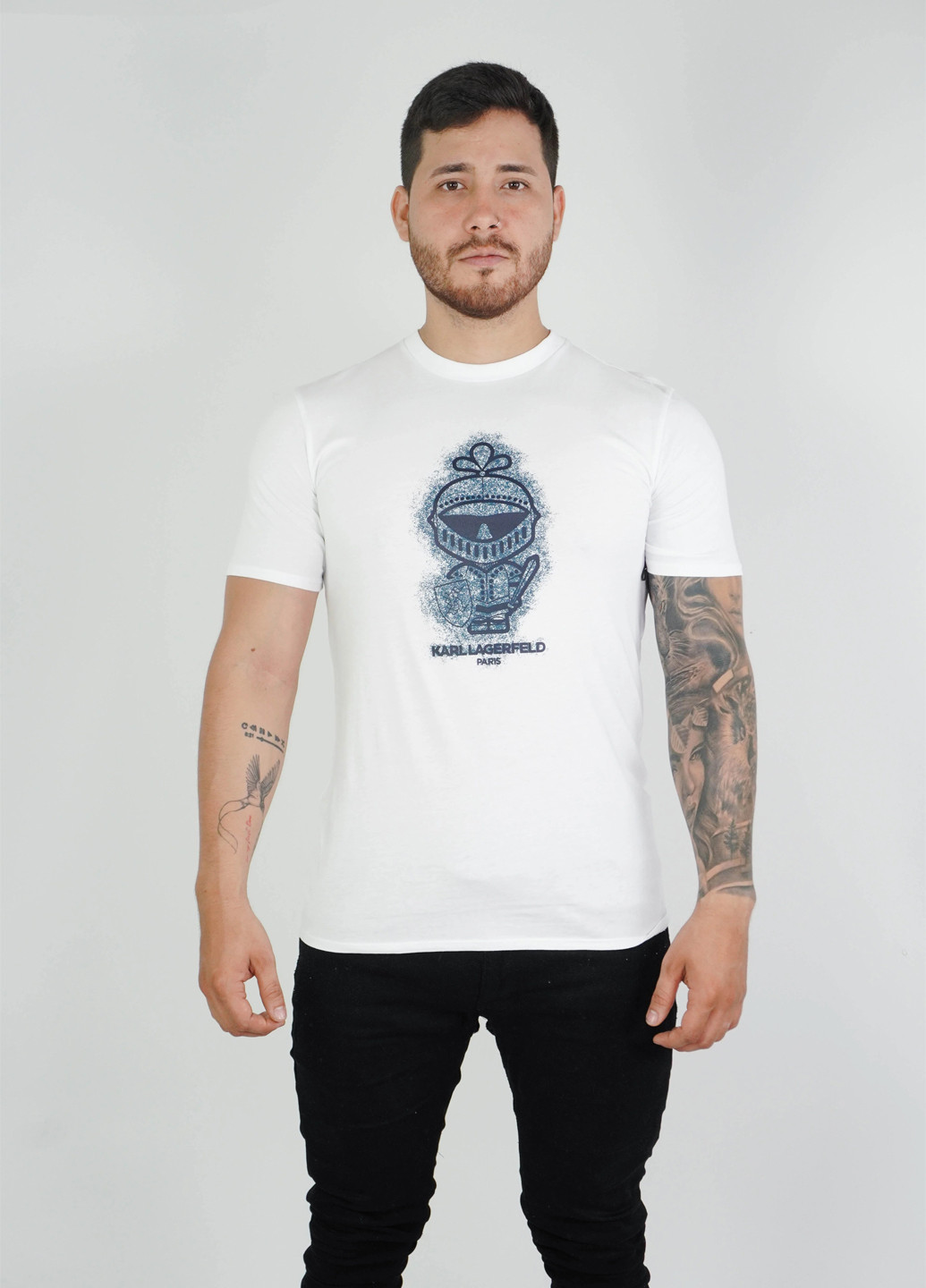 Белая футболка Karl Lagerfeld