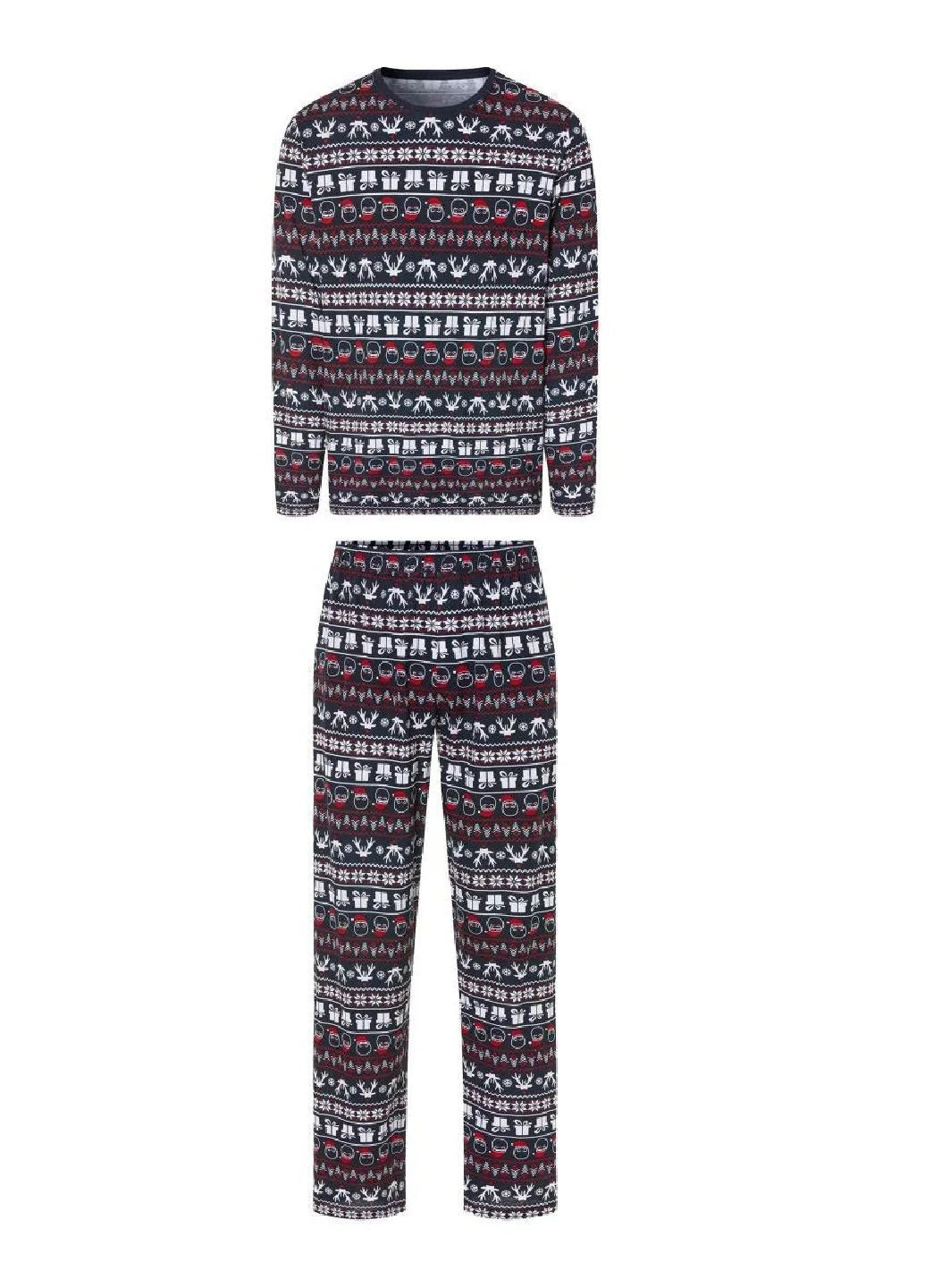 Пижама (лонгслив, брюки) Livergy (369832523)