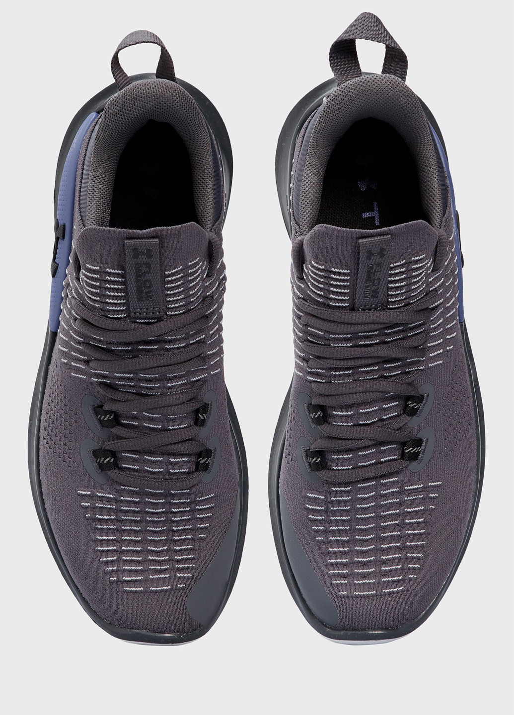 Серые демисезонные кроссовки Under Armour