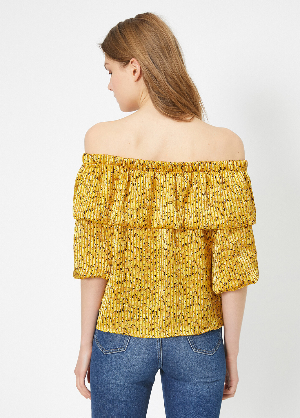 Жёлтая блуза KOTON