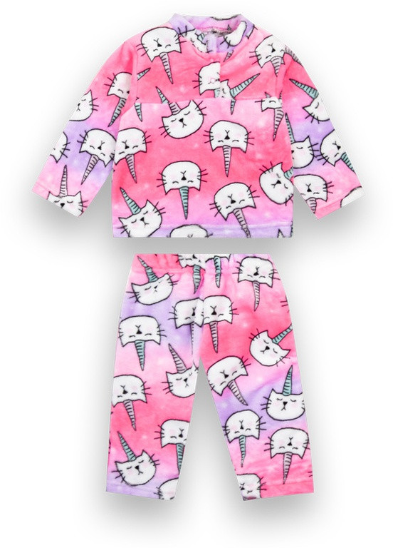 Розовая всесезон детская пижама Габби
