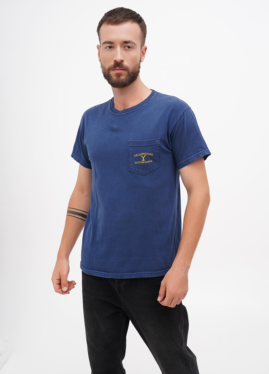 Темно-синяя футболка Comfort Colors