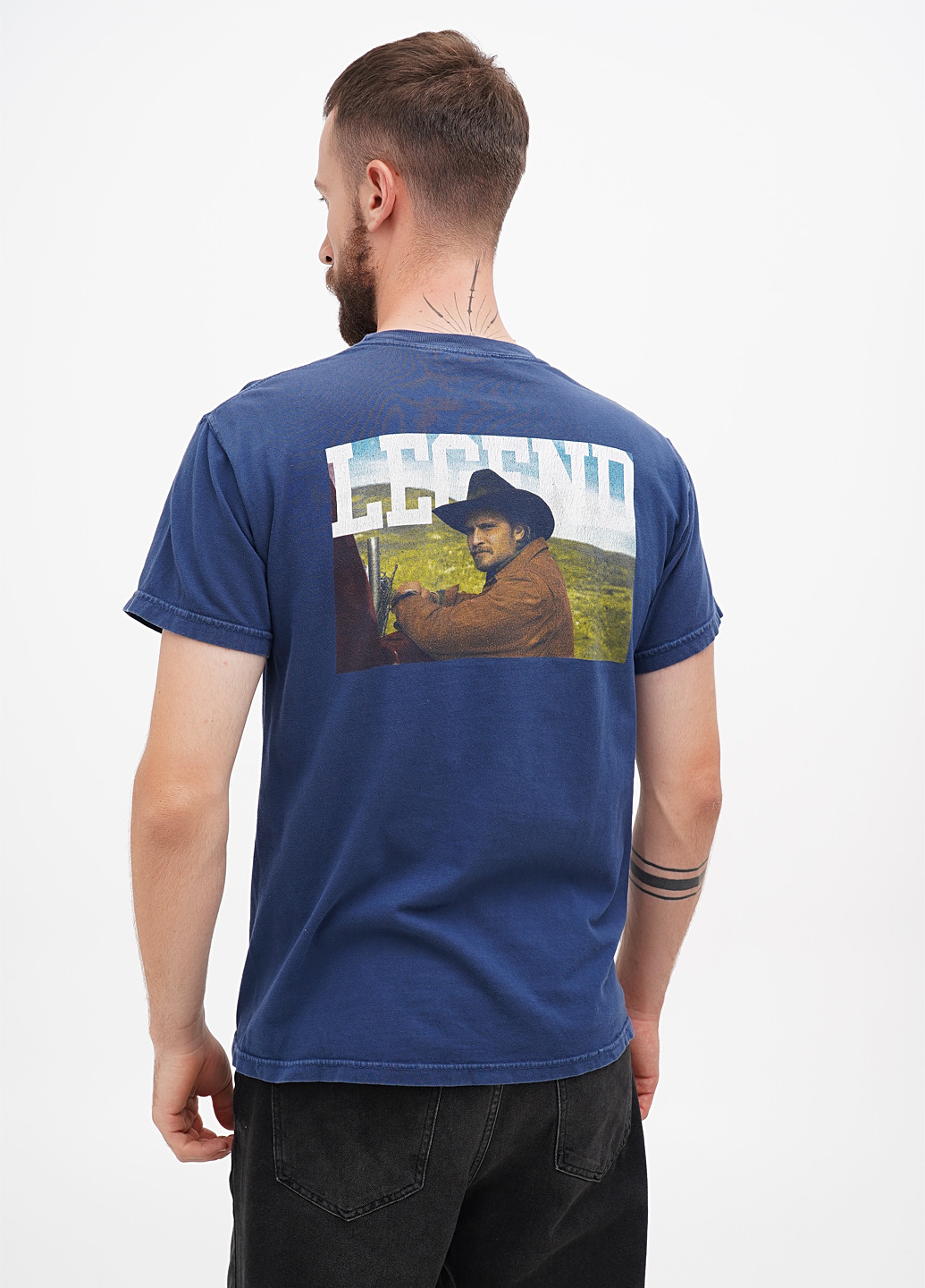 Темно-синяя футболка Comfort Colors