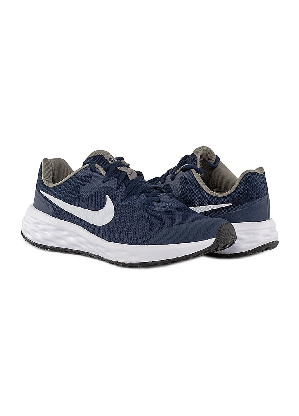 Синие демисезонные кроссовки revolution 6 nn (gs) Nike