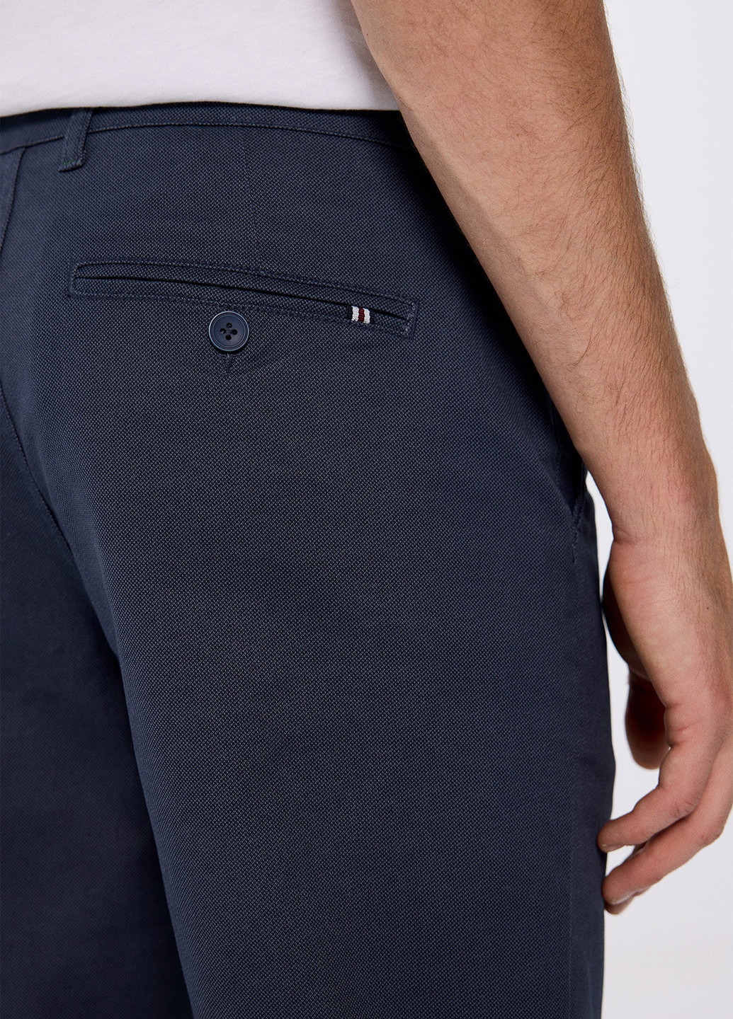 Серо-синие кэжуал демисезонные чиносы брюки Springfield