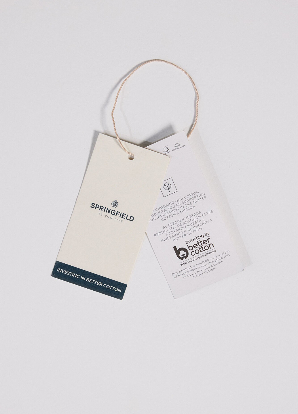 Серо-синие кэжуал демисезонные чиносы брюки Springfield