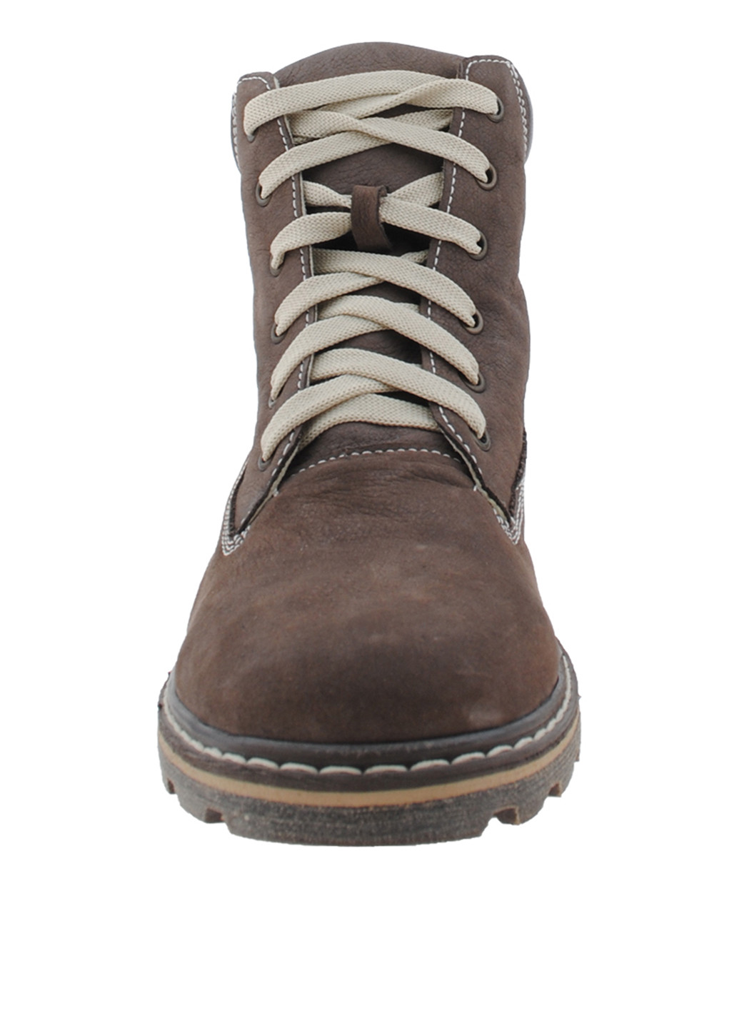 Осенние ботинки тимберленды Lexi без декора из натурального нубука