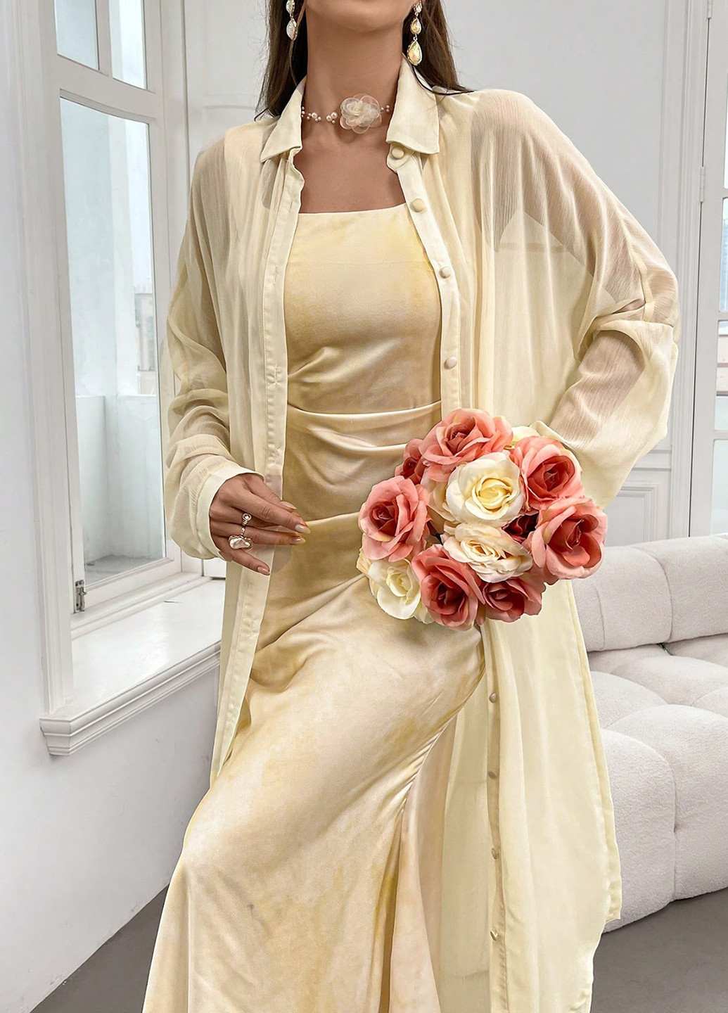 Костюм (сукня, накидка) SHEIN (323638595)