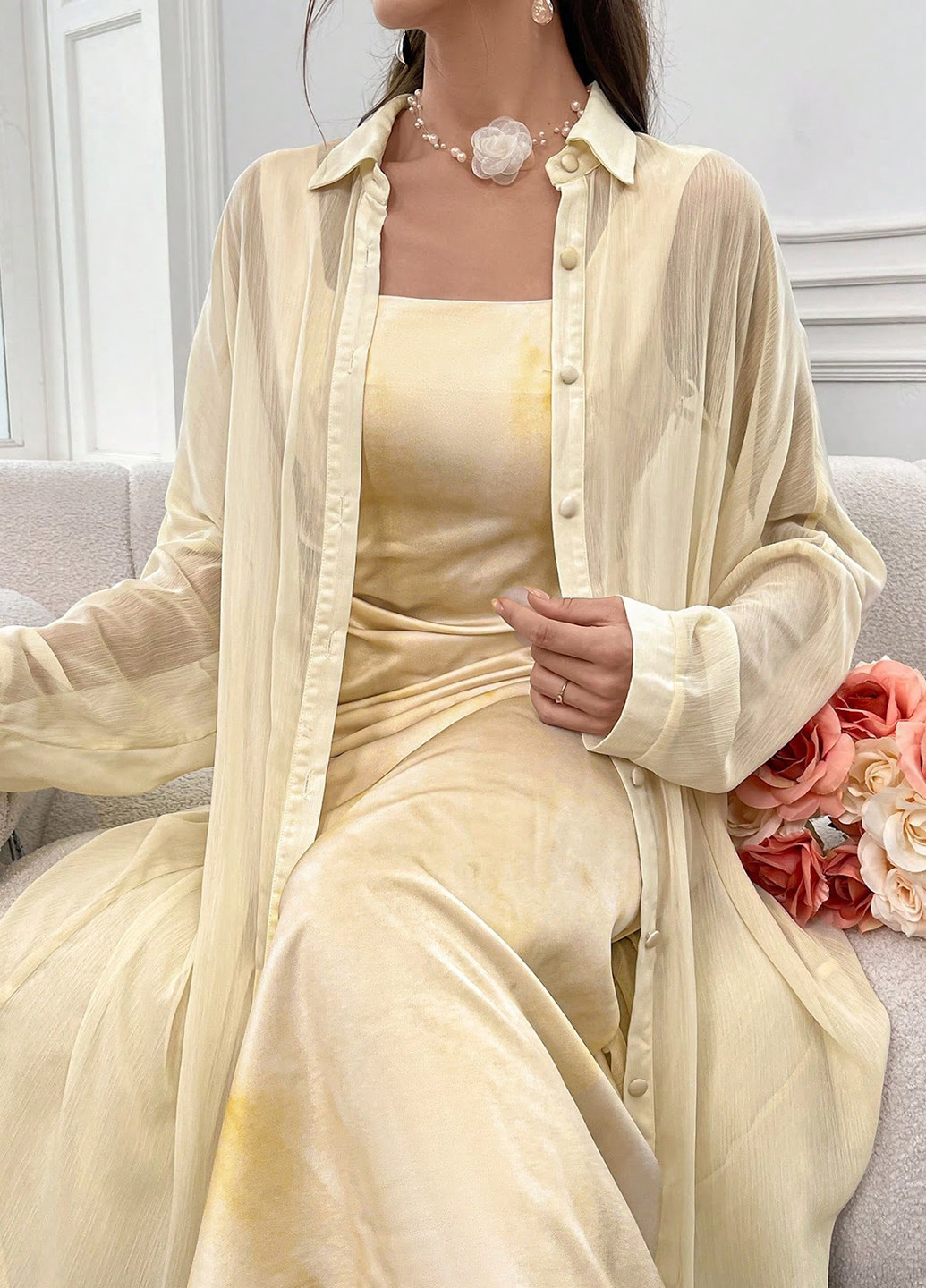 Костюм (сукня, накидка) SHEIN (323638595)