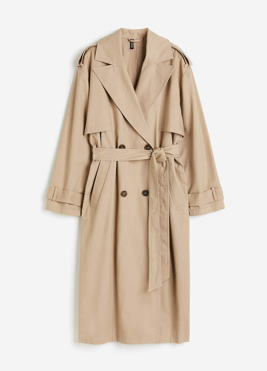 Плащ H&M тренчкот на гудзиках демісезон (365716719)