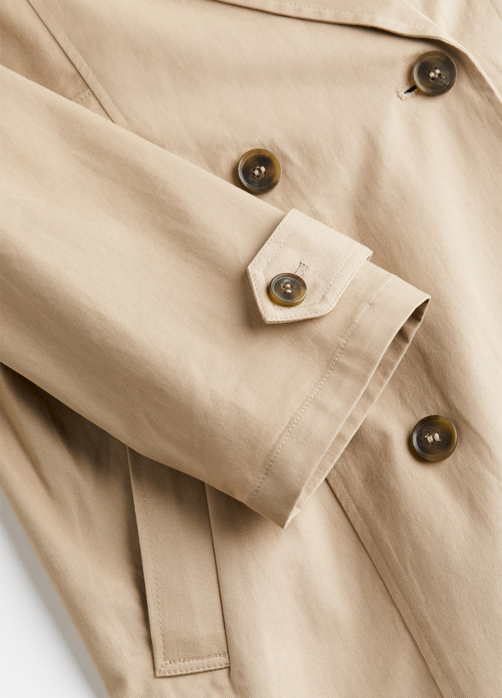 Плащ H&M тренчкот на гудзиках демісезон (365716719)