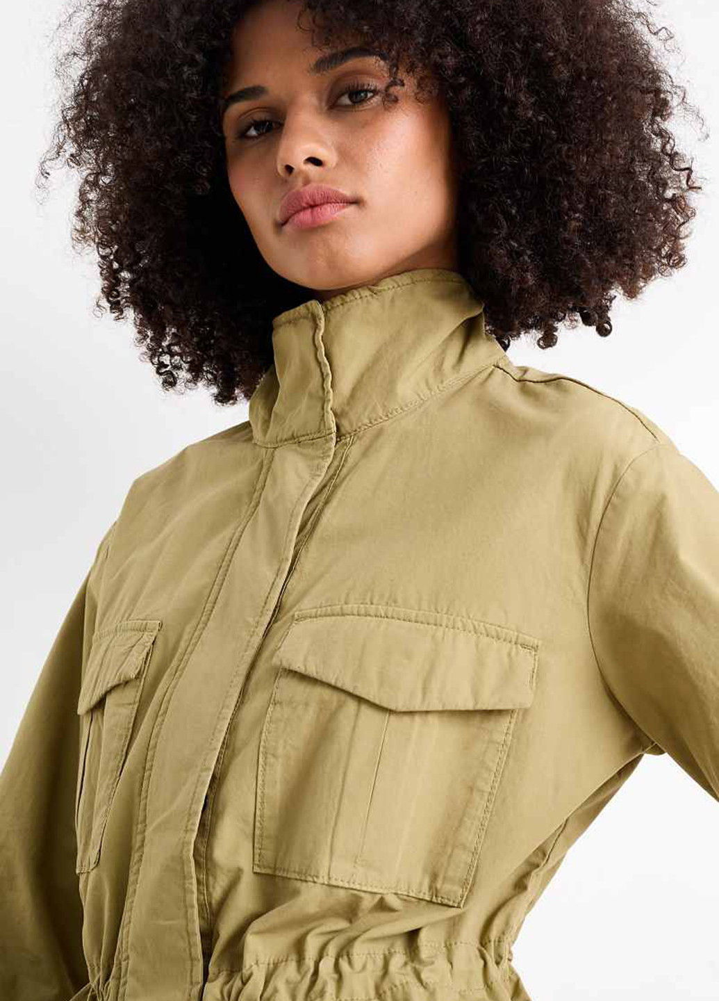 Пісочна демісезонна куртка C&A