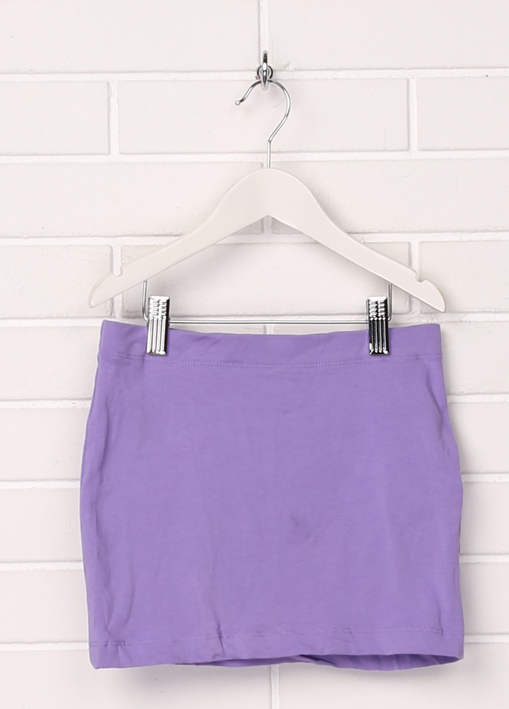 Фиолетовая кэжуал однотонная юбка Pepperts
