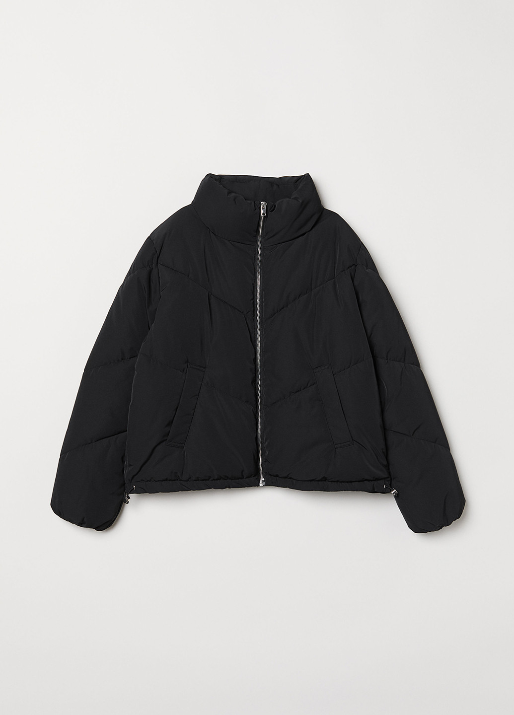 Черная демисезонная куртка для беременных H&M