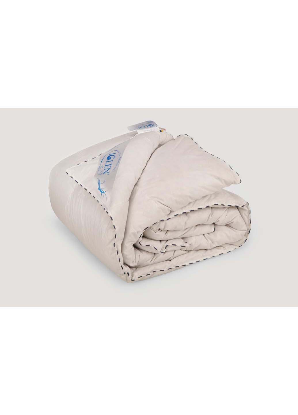 Ковдра Roster 100% пух сірий Полегшена 110х140 см Iglen (254104461)