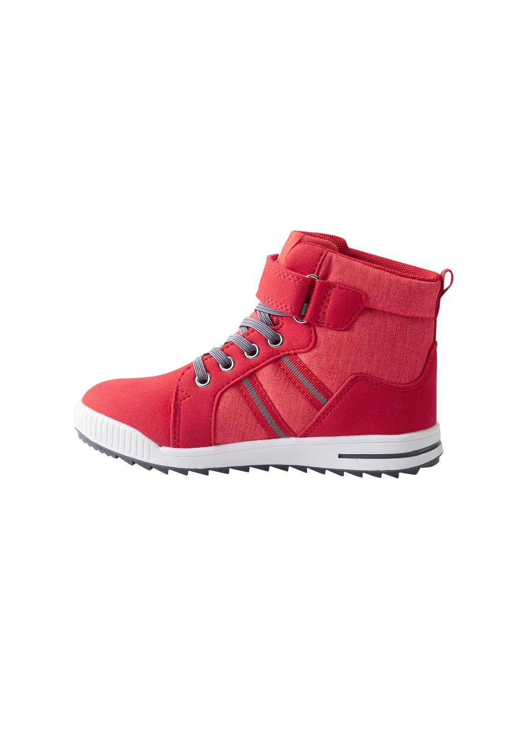 Красные осенние ботинки на шнурках Reima