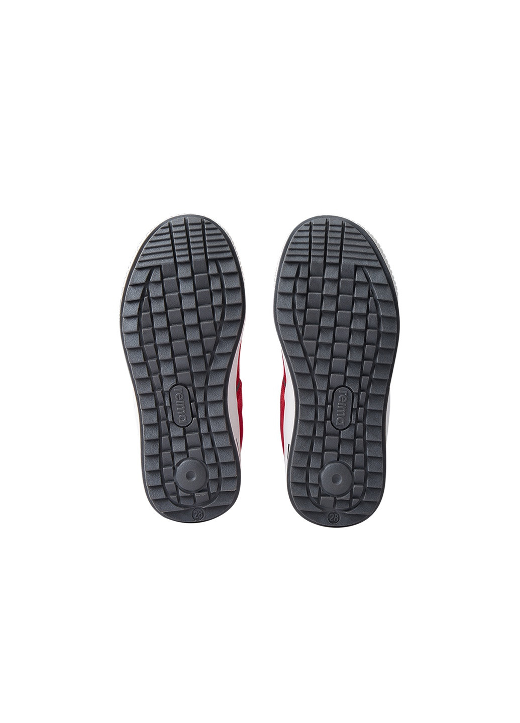 Красные осенние ботинки на шнурках Reima