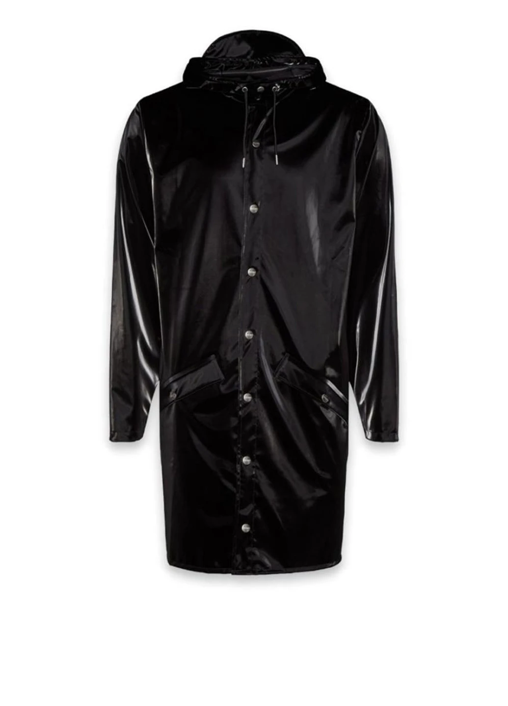 Куртка 1202-VELVETBLACK Rains Long Jacket Velvet (318417423)