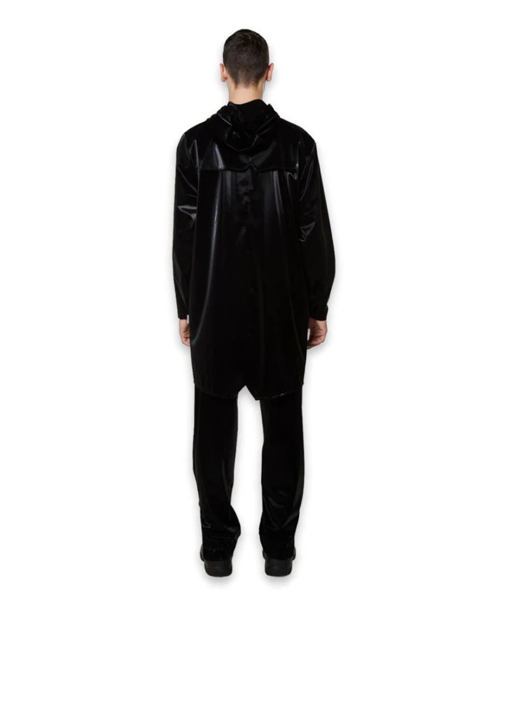 Куртка 1202-VELVETBLACK Rains Long Jacket Velvet (318417423)