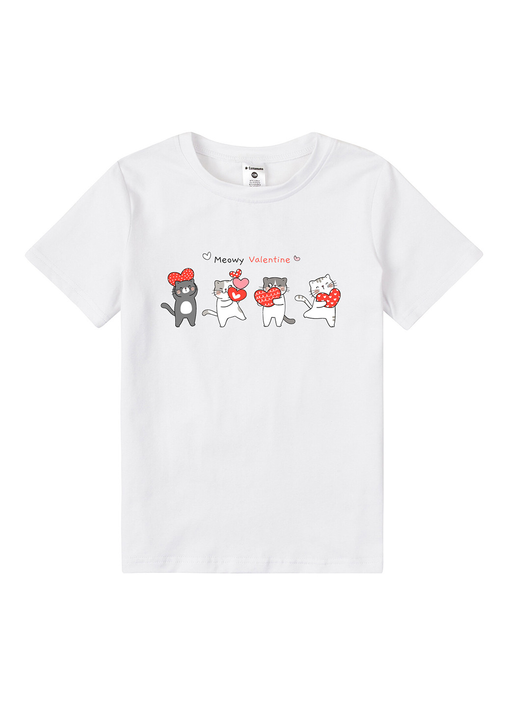 Біла демісезонна футболка Garnamama