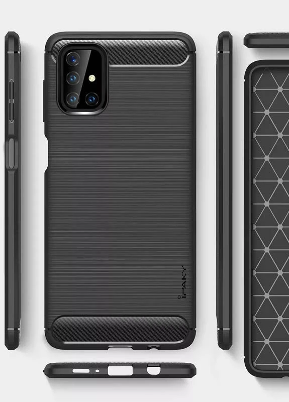TPU чехол Slim Series для Samsung Galaxy M51 Черный (is_00000040053_3) iPaky (238479128)