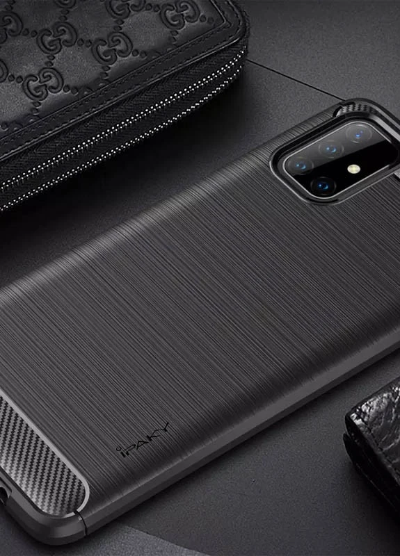 TPU чехол Slim Series для Samsung Galaxy M51 Черный (is_00000040053_3) iPaky (238479128)