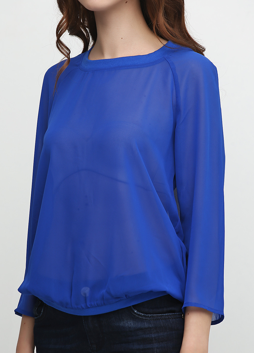 Синя демісезонна блуза Silvian Heach