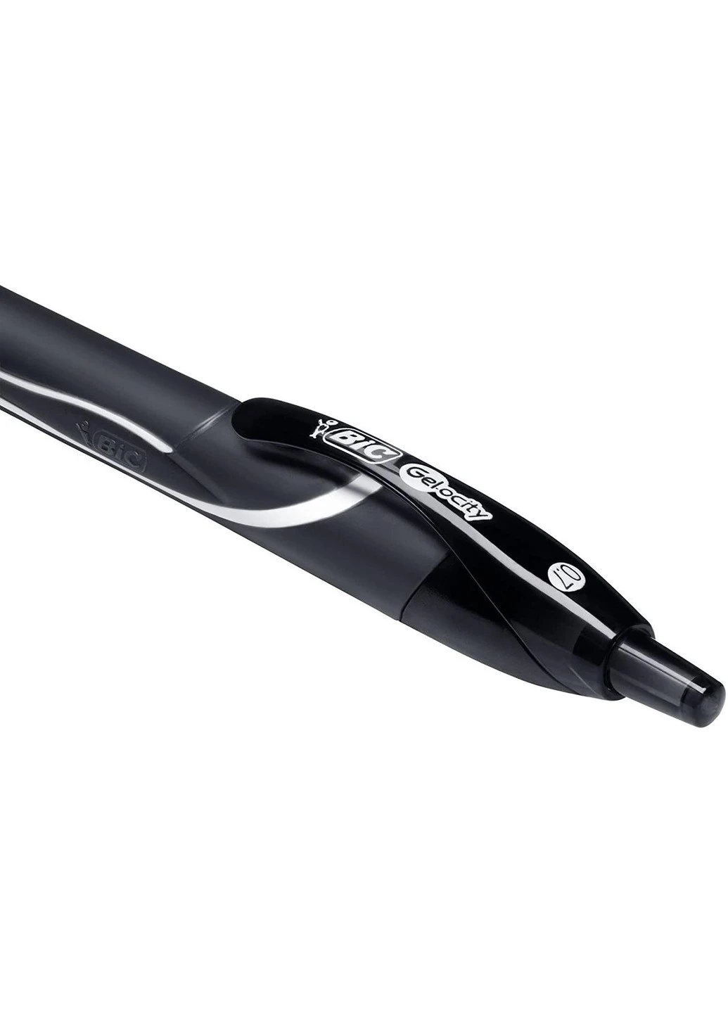 Набір гелевих ручок 12 шт автоматичних Gel-Ocity Quick Dry, Чорний 0.7 мм (RGLCG11-BLK) (B01MSBOBM7) Bic (255254686)