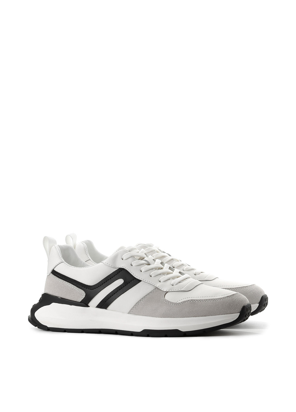 Белые демисезонные кроссовки Le'BERDES